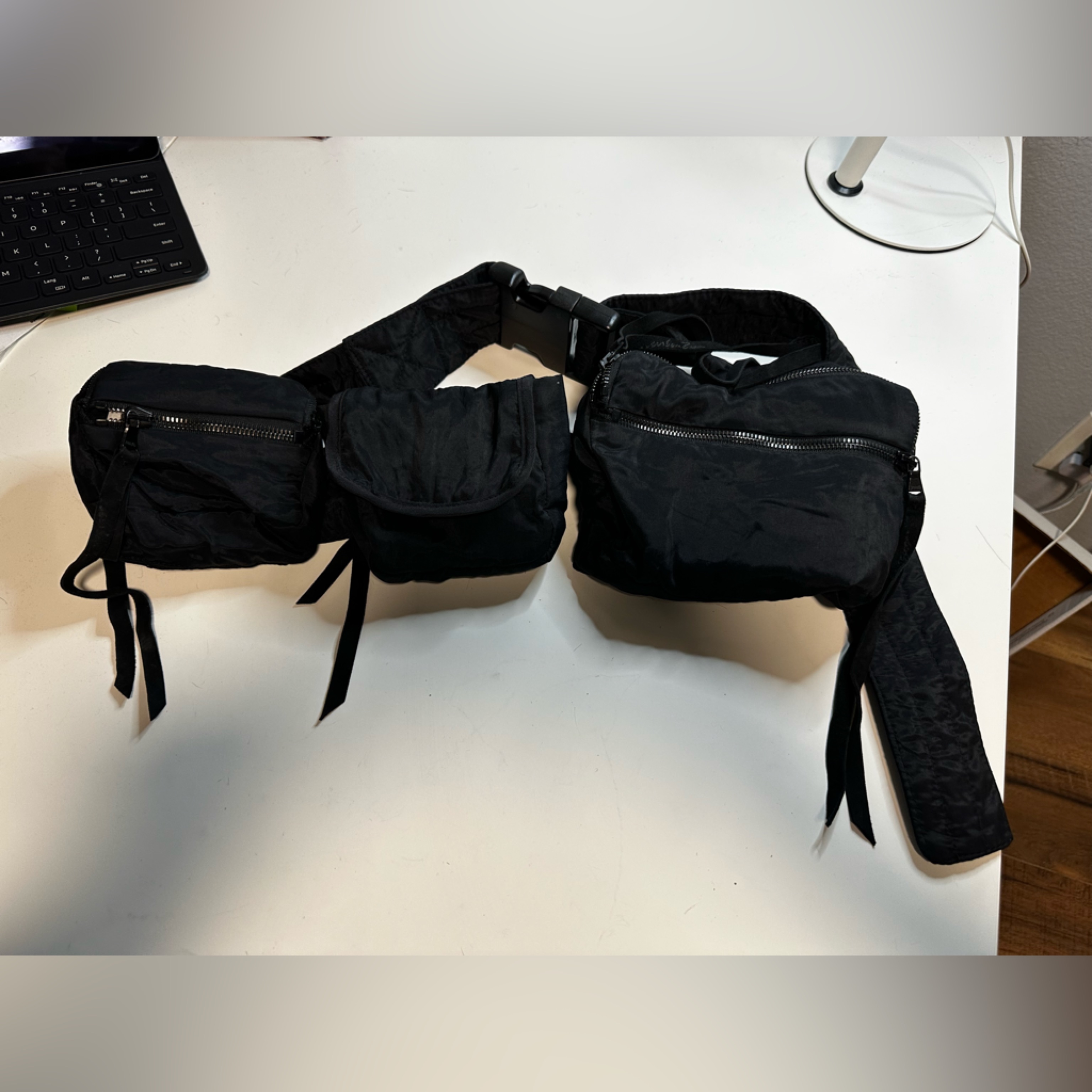 Urban Zen Multi Pouch Waist Bag